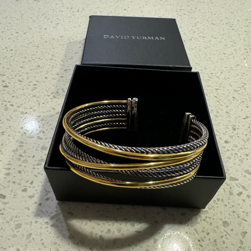 DAVID YURMAN DY Crossover Cuff Bracelet